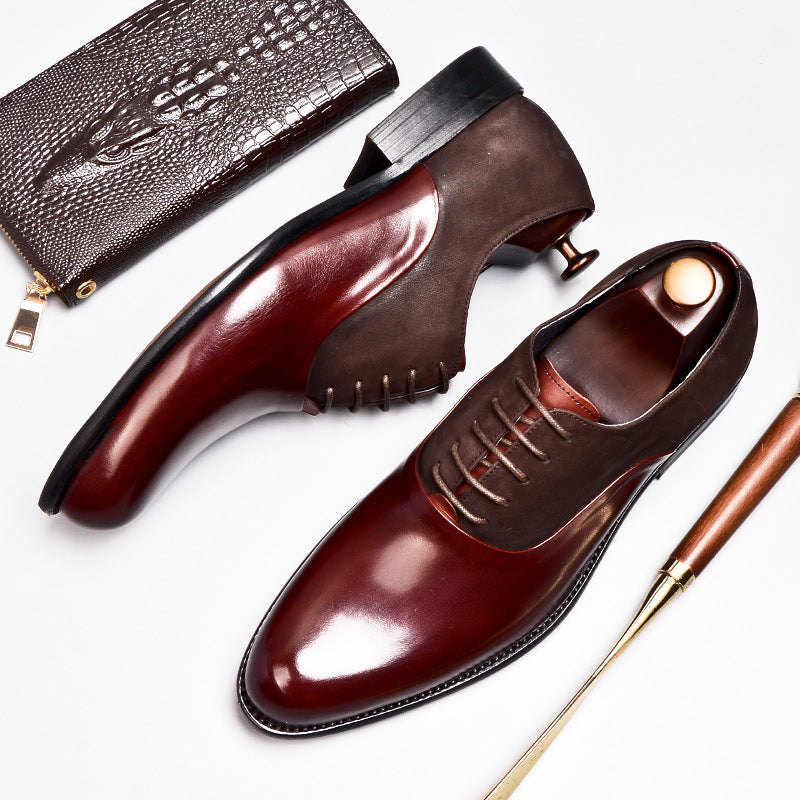 Vintage British Business Formal Leather Shoes for Men – Classic Stylish Dress Shoes