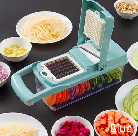 Professional 12-in-1 Vegetable Cutter & Mandoline Slicer | Restaurant-Quality Kitchen Tool