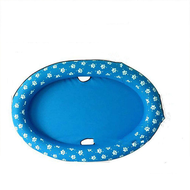 Premium Inflatable Dog Pool Float - Summer Swimming Hammock for Water-Loving Dogs