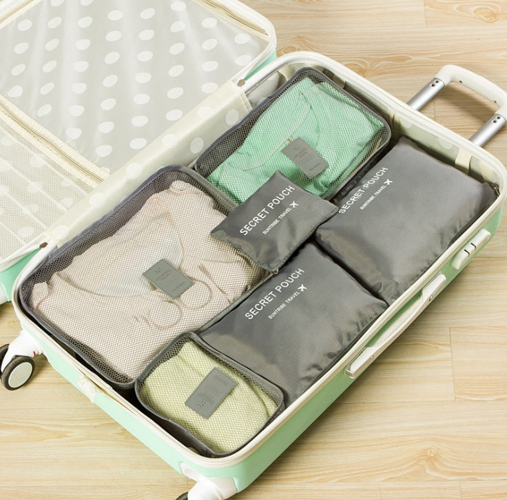 Premium Waterproof Packing Cubes - Professional Travel Organization System for Effortless Luggage Management