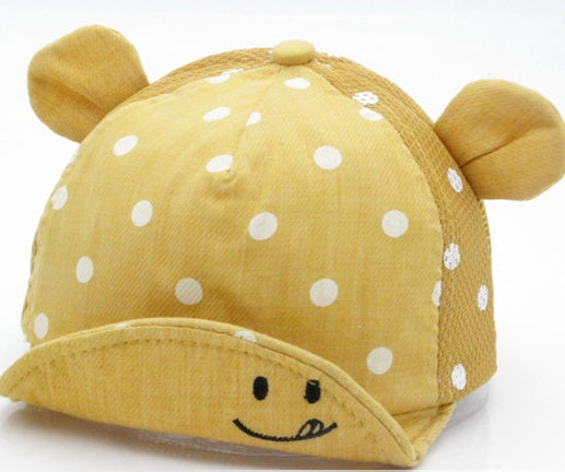 Baby Summer Sun Hat – Cartoon Design Toddler Sun Protection Hat for Boys and Girls