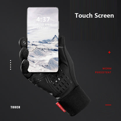 Premium Winter Sports Gloves - Waterproof Touchscreen Compatible Gloves for Cycling, Skiing & Outdoor Adventures