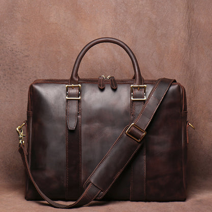 Stylish Men's Handbags, Fashionable Leather Shoulder Bags, Casual Messenger Bags for Men