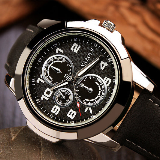 Creative Men's Quartz Watch - Stylish and Unique Design for Modern Timekeeping