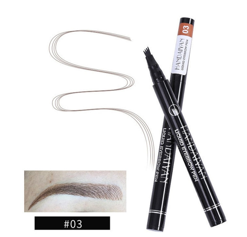 Professional Waterproof Microblading Eyebrow Pencil – Ultra-Fine Tattoo Tip for Natural, Hair-Like Strokes