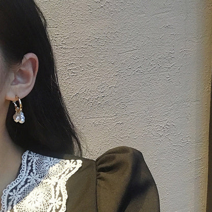 Pearl Tassel Earrings - Simple and Elegant