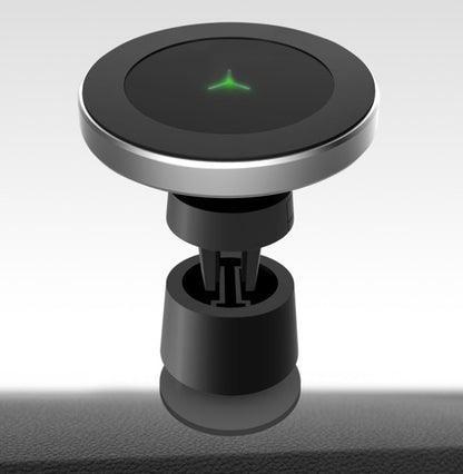 Premium Magnetic Wireless Car Charger - 15W Fast Charging Mount with Secure Hold for iPhone & Android