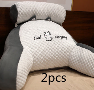 Premium Triangle Reading Pillow - Ergonomic Backrest Cushion for Ultimate Comfort & Support
