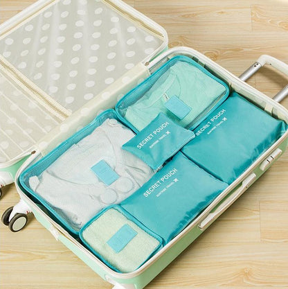 Premium Waterproof Packing Cubes - Professional Travel Organization System for Effortless Luggage Management