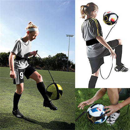 Adjustable Soccer Trainer – Football Training Assistance Gear for Skill Development & Practice Drills