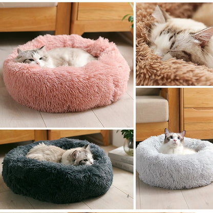 Premium Luxury Plush Dog Bed - Ultra-Soft Washable Velvet Sofa for Deep Sleep & Comfort