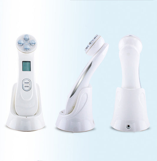 Professional LED Beauty Device - RF Skin Rejuvenation & Anti-Aging Tool | 6 Light Modes