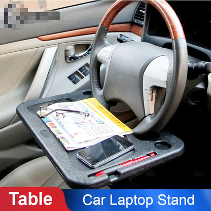 Premium Mobile Car Desk - Professional Portable Workspace & Laptop Stand for Remote Work & Travel