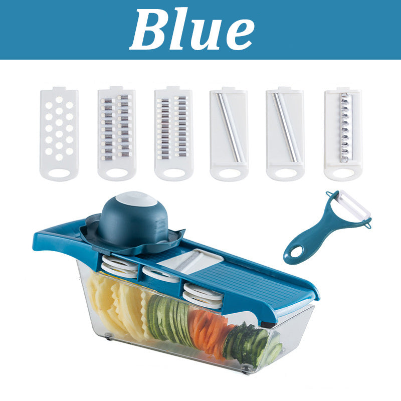 Professional 12-in-1 Vegetable Cutter & Mandoline Slicer | Restaurant-Quality Kitchen Tool