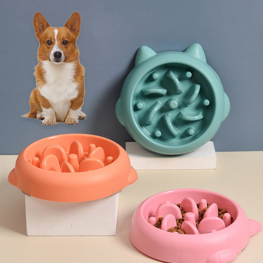 Premium Slow Feeder Bowl - Anti-Choking Pet Feeding Solution for Healthier Eating Habits