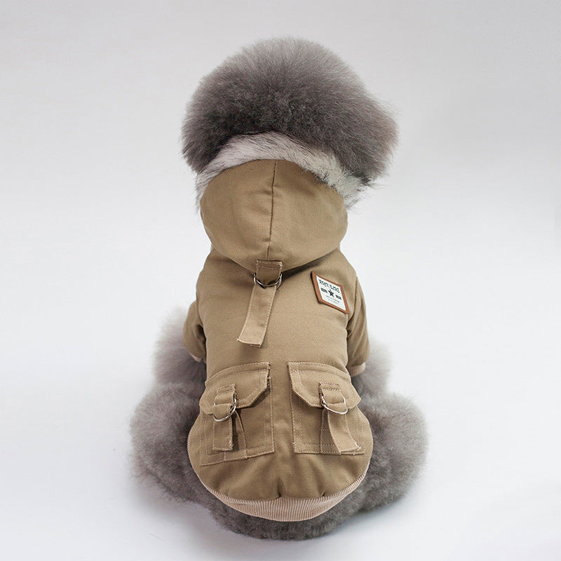 Premium Hooded Dog Winter Coat - Warm Weather Protection for Small & Medium Dogs
