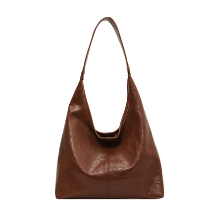Fashion Women's Vintage Shoulder Bag – Large Capacity Casual Autumn & Winter Tote Handbag