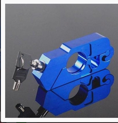 Premium Motorcycle Handlebar Lock - Heavy-Duty Anti-Theft Grip Security System for Ultimate Protection