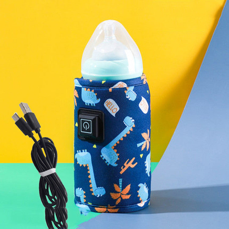 Portable Baby Bottle Cooler and Warmer – Thermostatic Heating Bag for Convenient Bottle Storage and Temperature Control