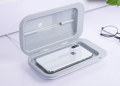 5V Double UV Phone Sterilizer Box – Jewelry & Phone Cleaner with Personal Sanitizer Disinfection and Aromatherapy