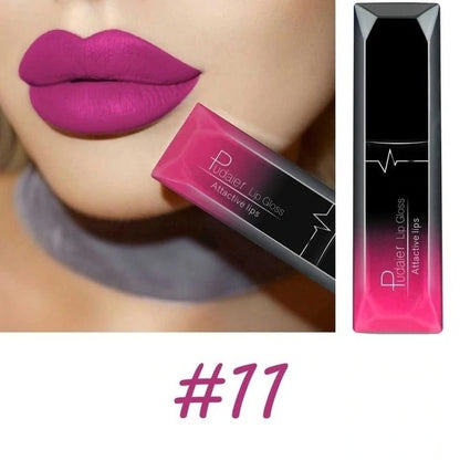 Professional Matte Lip Gloss Collection – 21 Bold Colors, Long-Lasting Waterproof Formula for Perfect Lips