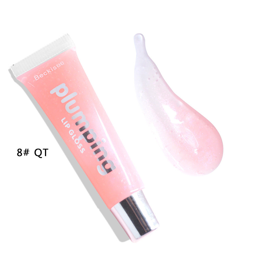 Luxury Wet Cherry Plumping Lip Gloss – Volumizing Formula with Vitamin E for Fuller, Glossy Lips