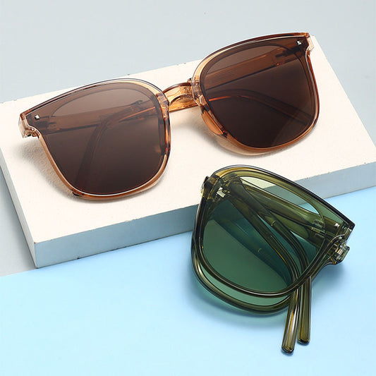 Folding Sunglasses – Summer Beach Fashion Sun Protection Glasses