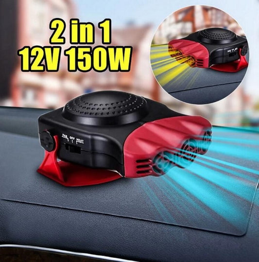 Premium Portable Windshield Defroster - Fast-Acting Electric Car Heater for Instant Window Deicing & Defrosting