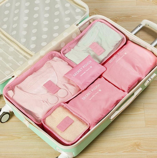 Premium Waterproof Packing Cubes - Professional Travel Organization System for Effortless Luggage Management