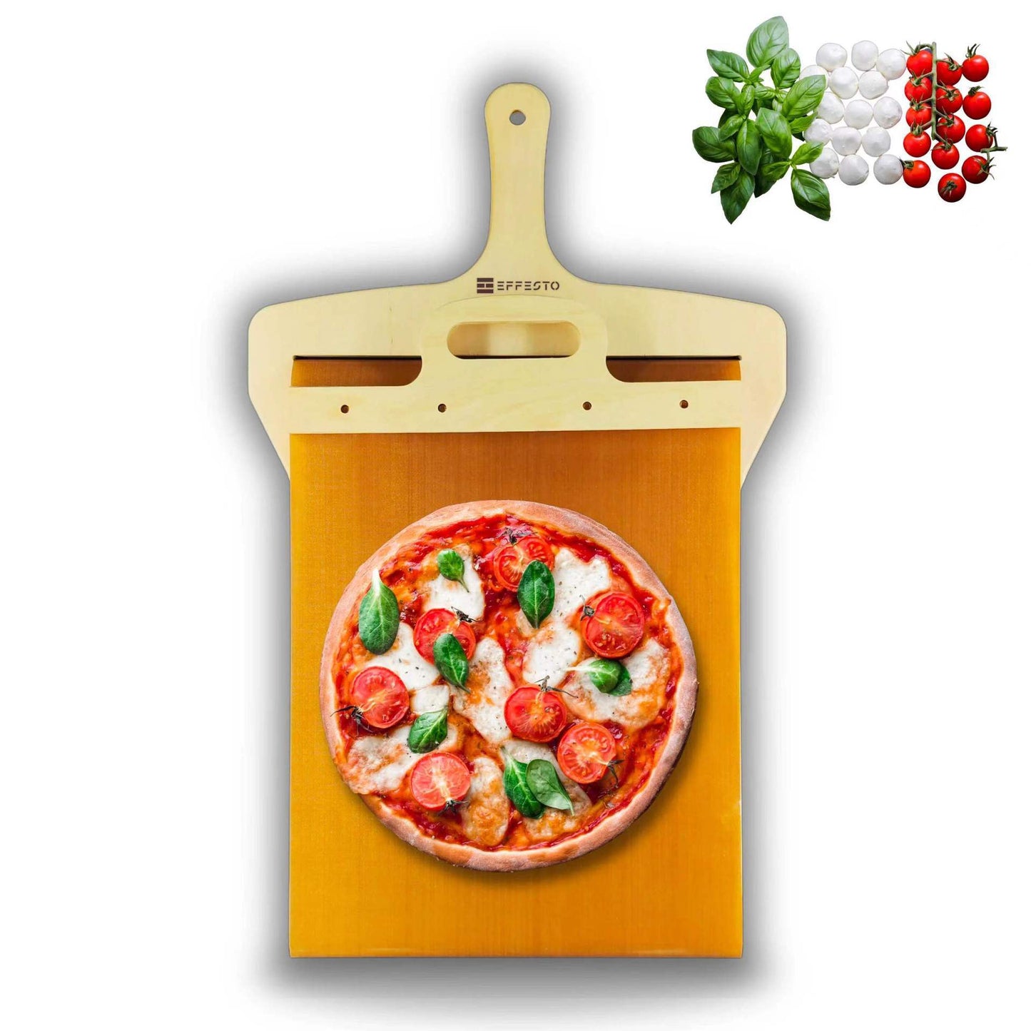Premium Non-Stick Pizza Peel - Professional Sliding Transfer Board for Perfect Pizza Making & Baking
