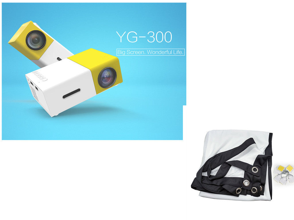 Premium HD 1080P Mini Projector - Ultra-Portable Cinema System for Home Theater & Professional Presentations