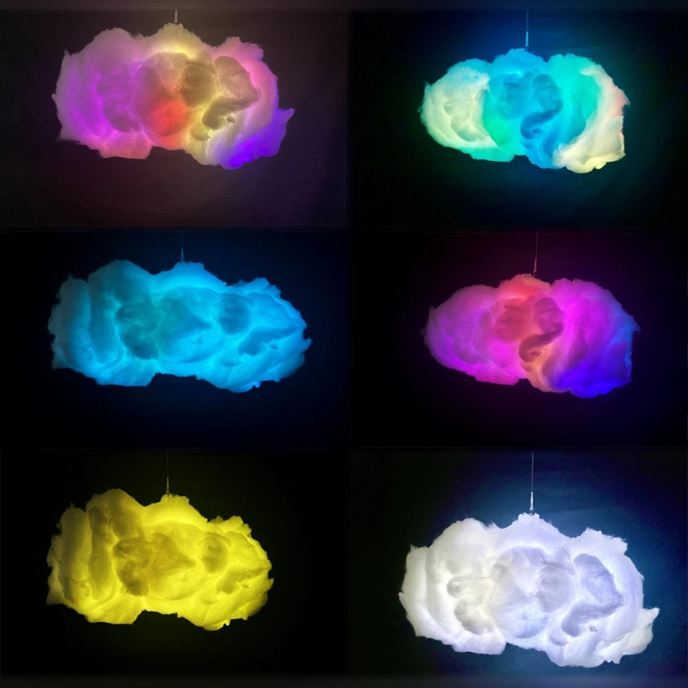 Premium Smart Cloud Light - 3D RGBIC Music Sync with App Control | Transform Any Room Into a Sky