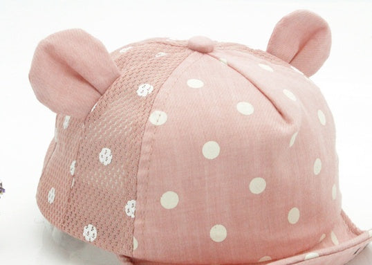 Baby Summer Sun Hat – Cartoon Design Toddler Sun Protection Hat for Boys and Girls