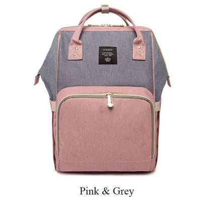 Stylish Mummy Maternity Nappy Bag – Trendy Diaper Bag for Moms with Multiple Pockets and Spacious Storage