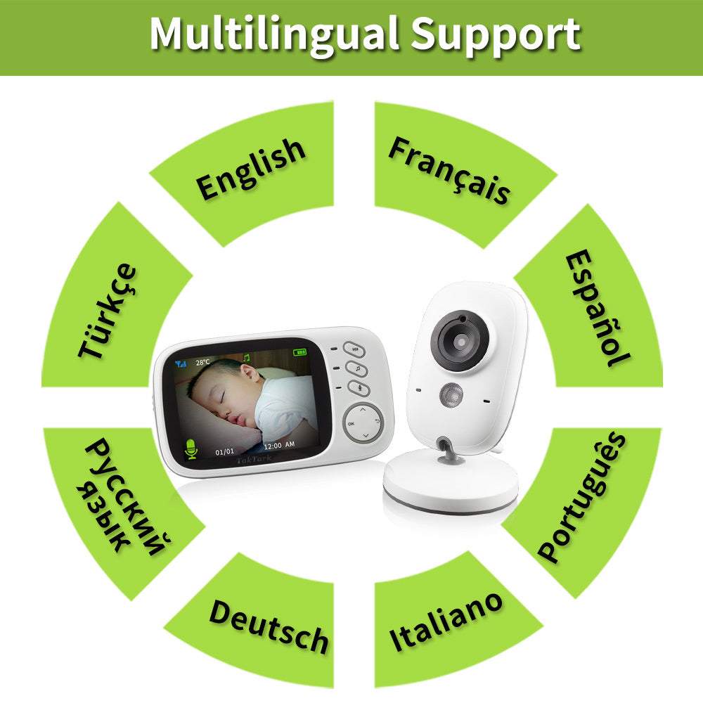 3.2 Inch Digital Baby Care Device – Multi-functional Baby Health Monitoring Tool