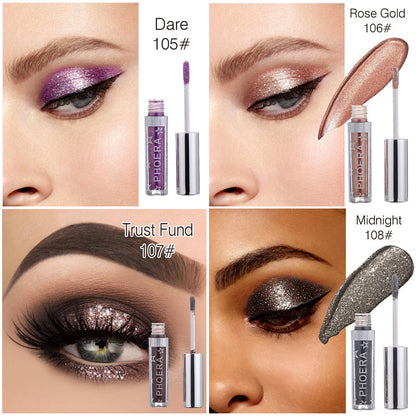 Professional Shimmer Eyeshadow Palette – High-Pigment Long-Lasting Colors for Stunning Eye Makeup Artistry