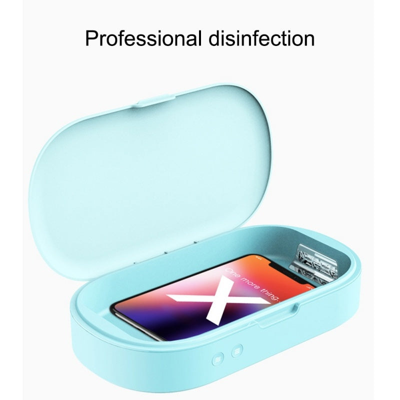 5V Double UV Phone Sterilizer Box – Jewelry & Phone Cleaner with Personal Sanitizer Disinfection and Aromatherapy