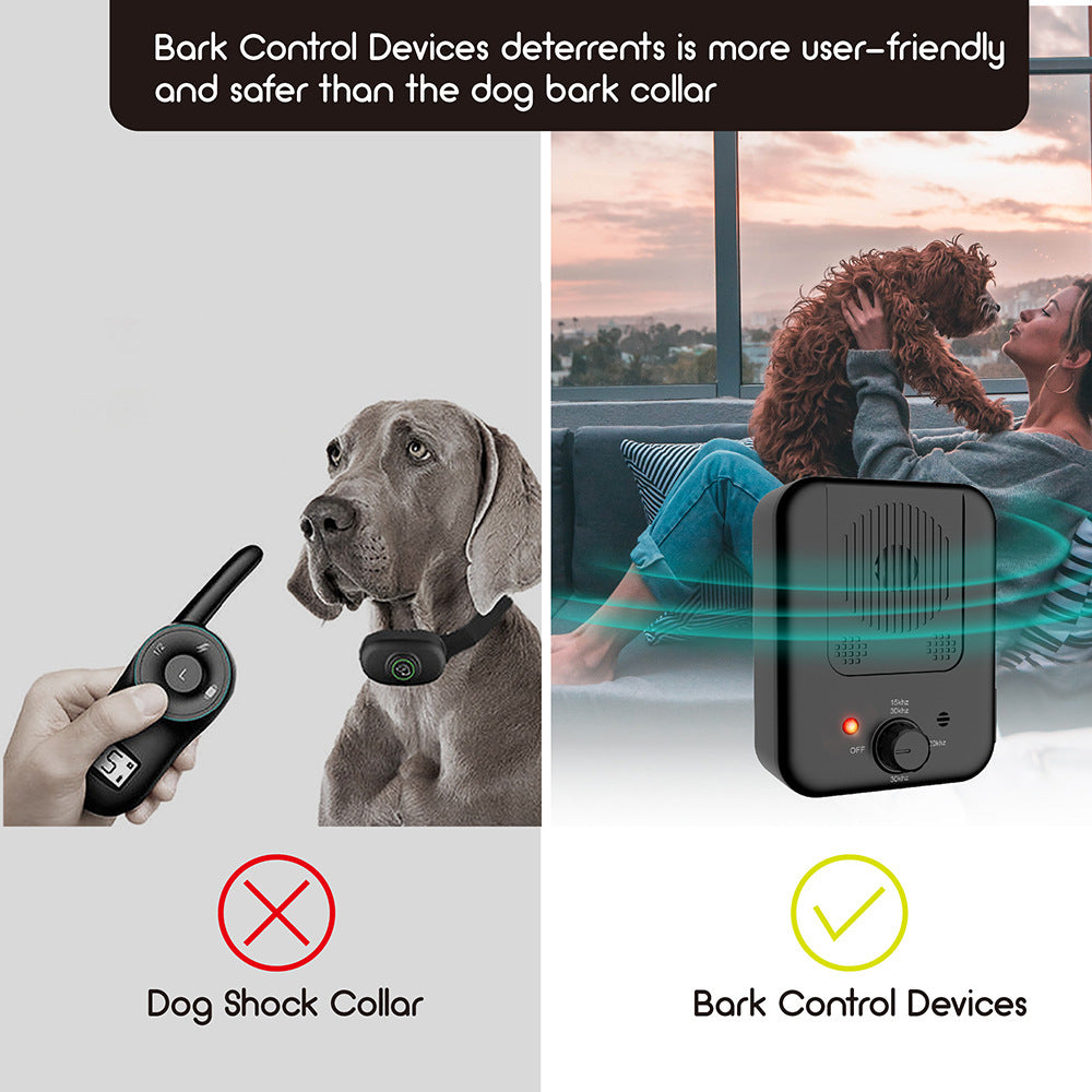 Professional Ultrasonic Bark Control System - Humane Training Device for Peaceful Neighborhoods