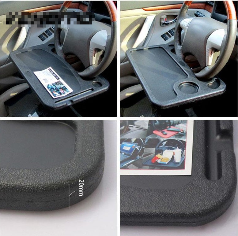 Premium Mobile Car Desk - Professional Portable Workspace & Laptop Stand for Remote Work & Travel