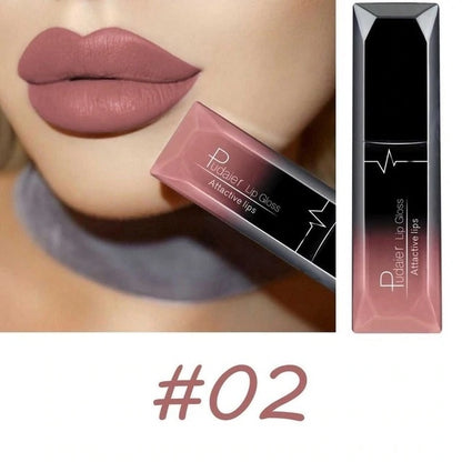 Professional Matte Lip Gloss Collection – 21 Bold Colors, Long-Lasting Waterproof Formula for Perfect Lips
