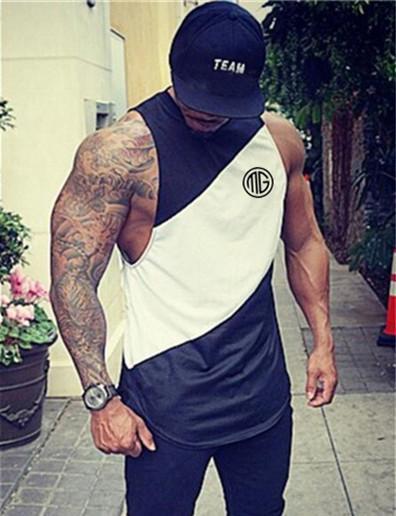 Hooded Men's Bodybuilding Tank Top – Sleeveless Muscle Gym Shirt for Workout & Fitness