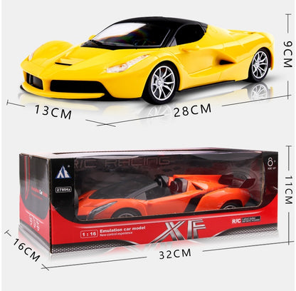1:16 Scale Remote Control Racing Car – High-Speed Model for Kids and Adults