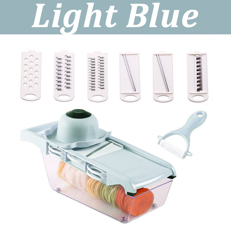 Professional 12-in-1 Vegetable Cutter & Mandoline Slicer | Restaurant-Quality Kitchen Tool