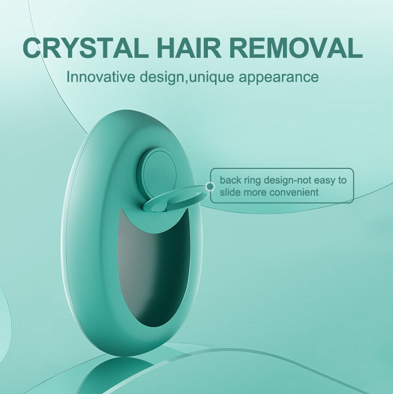 Upgraded Crystal Hair Eraser – Painless Hair Removal & Exfoliating Tool for Legs, Arms, Back (Women & Men)