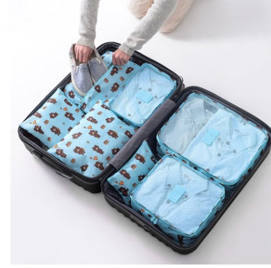 Premium Waterproof Packing Cubes - Professional Travel Organization System for Effortless Luggage Management