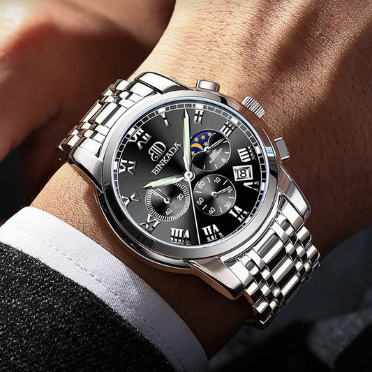 Men's Fashion Waterproof Quartz Watch – Stylish and Durable Wristwatch for Men
