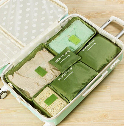Premium Waterproof Packing Cubes - Professional Travel Organization System for Effortless Luggage Management