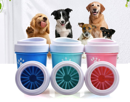 Professional Silicone Pet Paw Cleaner - Gentle Deep-Cleaning Brush for Healthy Dog & Cat Feet