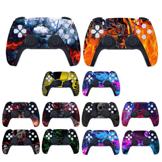 24 Style PS5 Controller Stickers – Protective Vinyl Skins for PlayStation 5 DualSense Gamepads