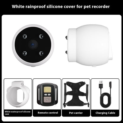 Premium Pet Camera Collar - HD Video Recording & GPS Tracking for Dogs & Cats